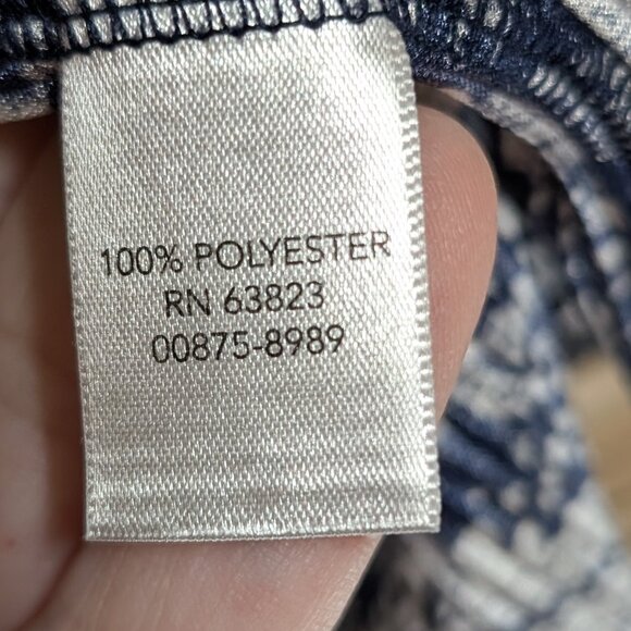 CJ Banks Paisley Sleeveless Open Cardigan Size 1X - Picture 9 of 12